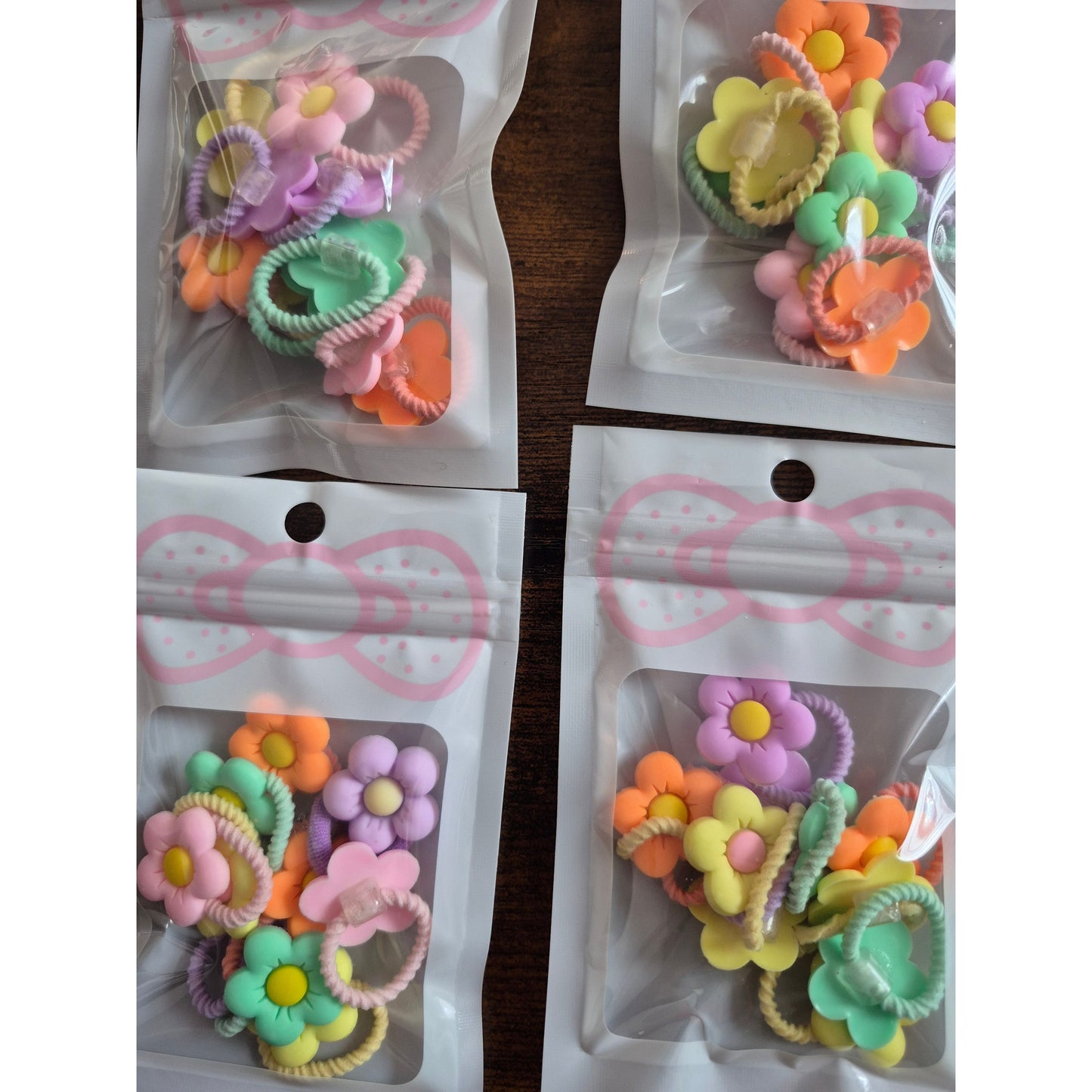 10 Fower Shapped Hair Bands £1