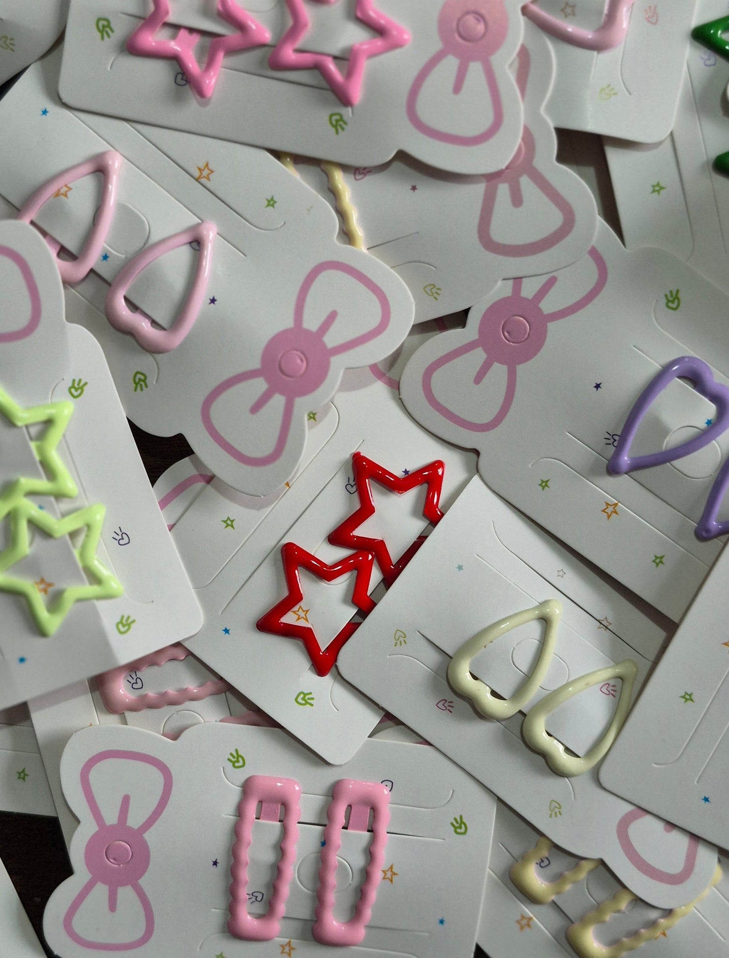 Hair slides and clips