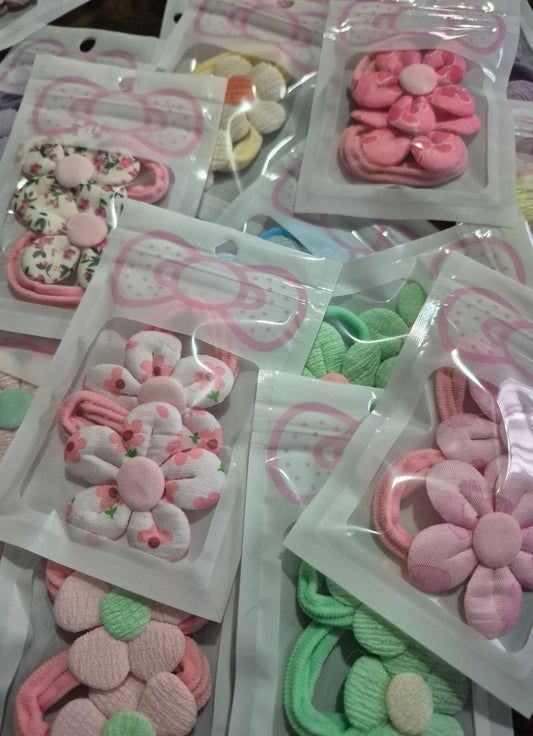 Sassy Elegantia fabric flower hair accessories 