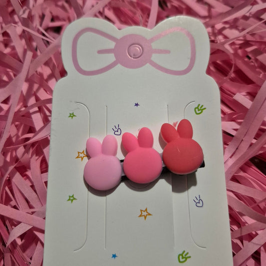 Bunny hair clip