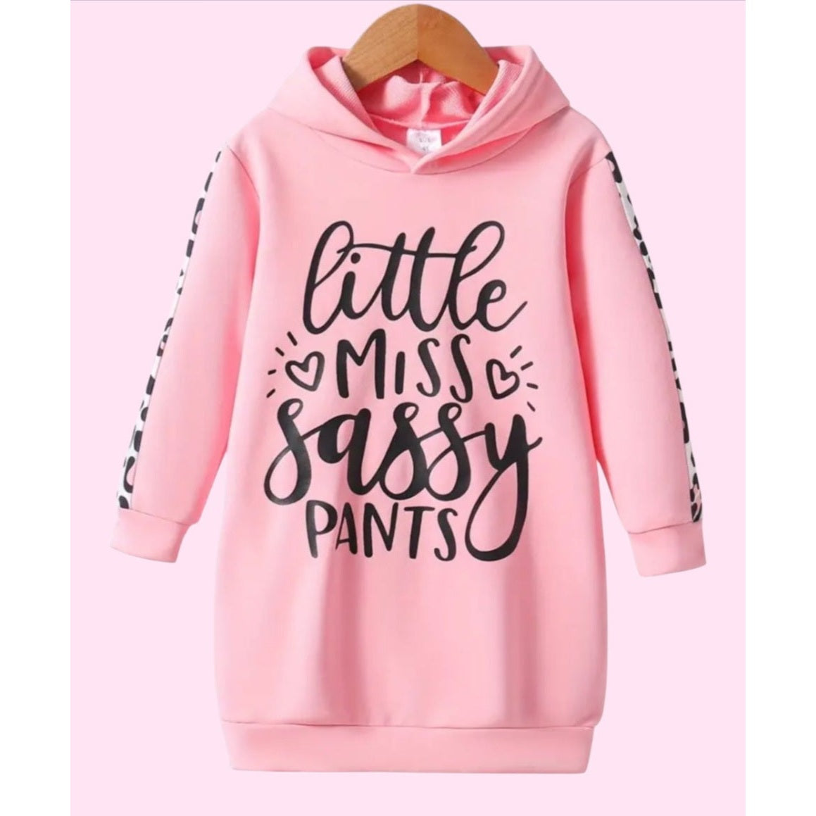 Sassy Elegantia pink hoodie