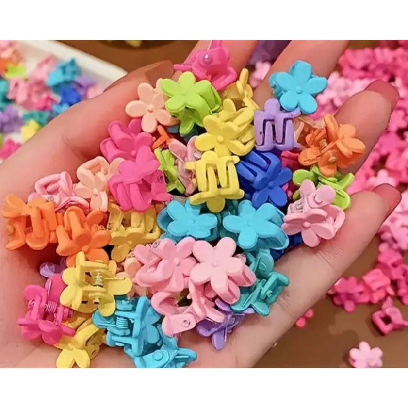 Colourful hair clamp clips